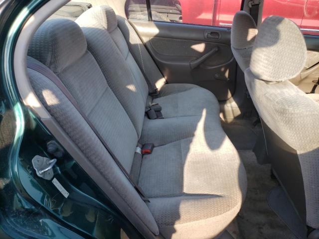2HGEJ6615XH540134 - 1999 HONDA CIVIC BASE GREEN photo 6