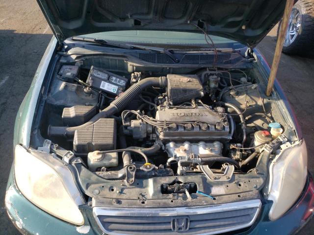2HGEJ6615XH540134 - 1999 HONDA CIVIC BASE GREEN photo 7