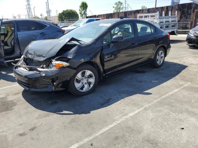 19XFB2F57CE345895 - 2012 HONDA CIVIC LX BLACK photo 1