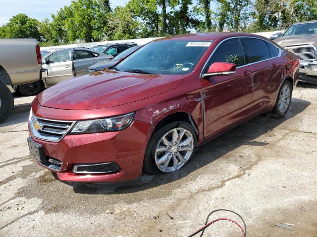 1G1115S37GU155954 - 2016 CHEVROLET IMPALA LT MAROON photo 1