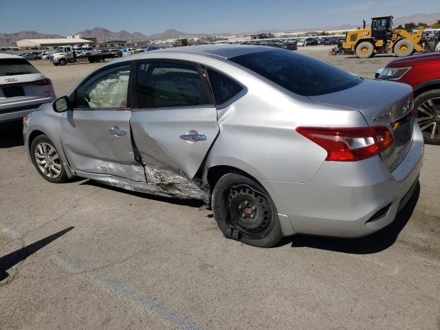 3N1AB7AP8GY214773 - 2016 NISSAN SENTRA S SILVER photo 2