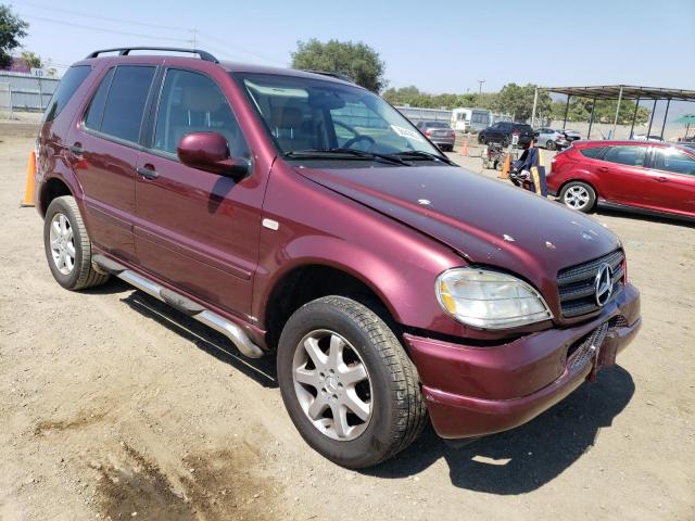 4JGAB72E2XA122004 - 1999 MERCEDES-BENZ ML 430 BURGUNDY photo 4