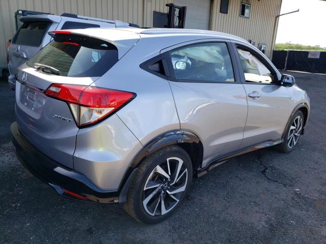 3CZRU5H17KM717236 - 2019 HONDA HR-V SPORT SILVER photo 3