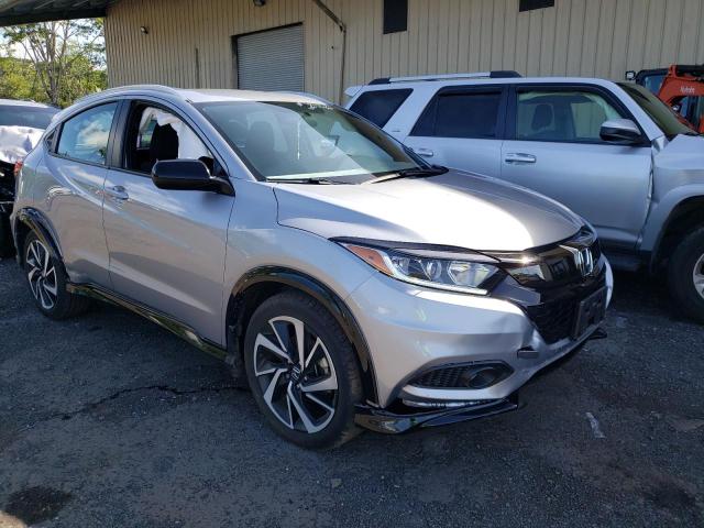 3CZRU5H17KM717236 - 2019 HONDA HR-V SPORT SILVER photo 4