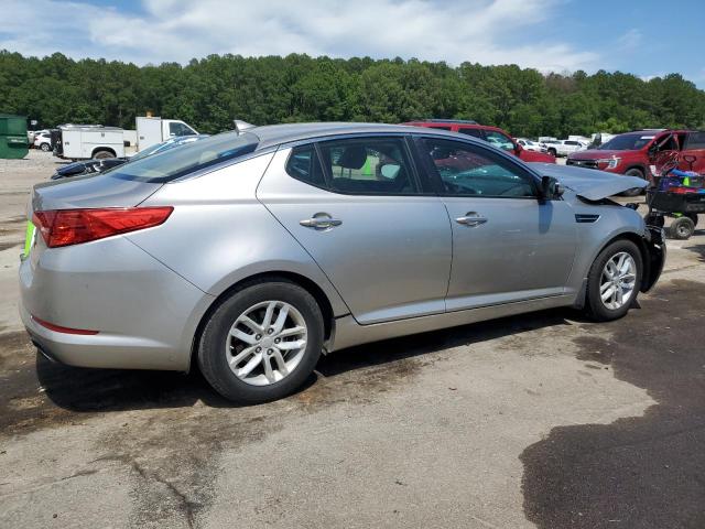 KNAGM4A71D5414366 - 2013 KIA OPTIMA LX SILVER photo 3