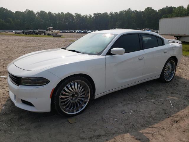 2C3CDXHG0GH185799 - 2016 DODGE CHARGER SXT WHITE photo 1