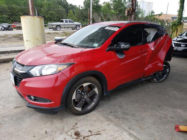 3CZRU5H78JM705180 - 2018 HONDA HR-V EXL RED photo 1