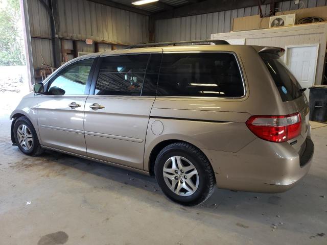 5FNRL38475B411623 - 2005 HONDA ODYSSEY EX TAN photo 2