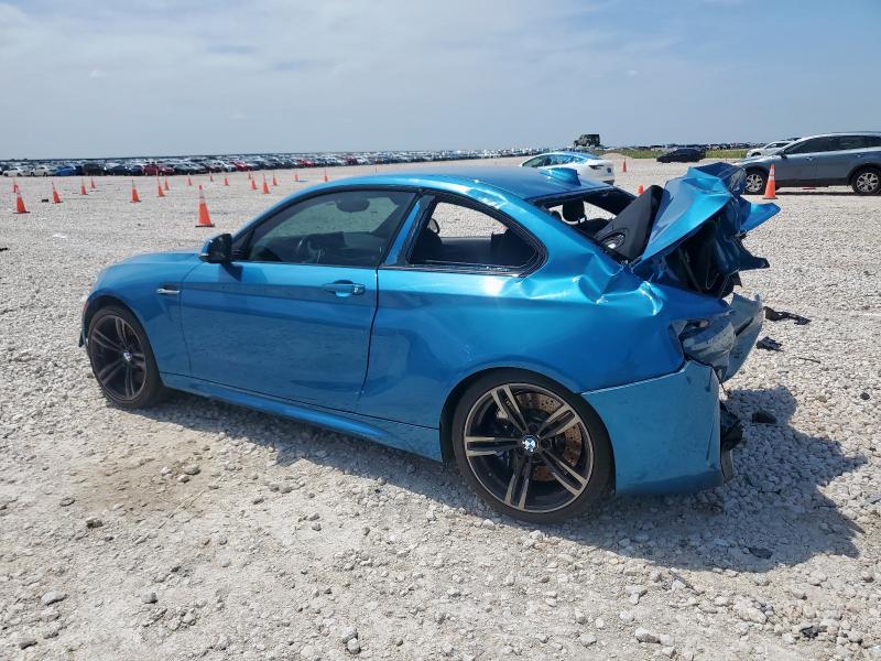 WBS1J5C54JVD36711 - 2018 BMW M2 BLUE photo 2
