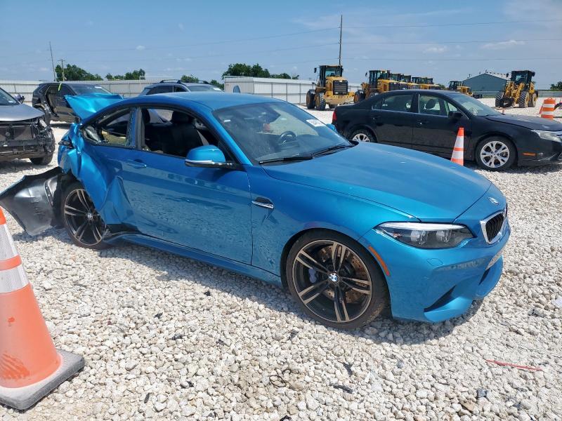 WBS1J5C54JVD36711 - 2018 BMW M2 BLUE photo 4