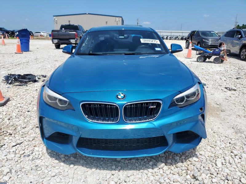 WBS1J5C54JVD36711 - 2018 BMW M2 BLUE photo 5