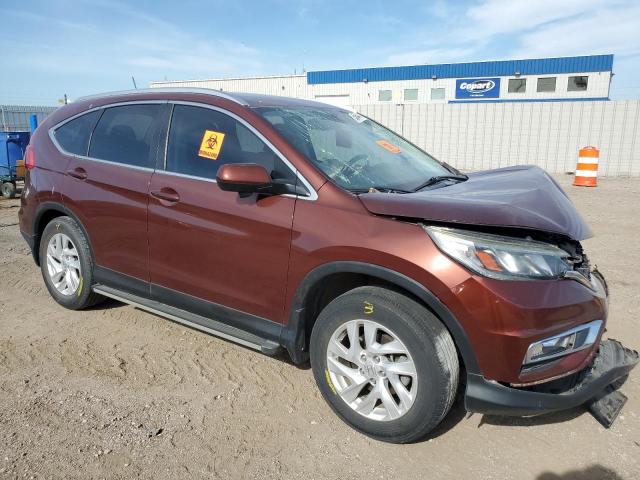 2HKRM3H71FH529323 - 2015 HONDA CR-V EXL MAROON photo 4