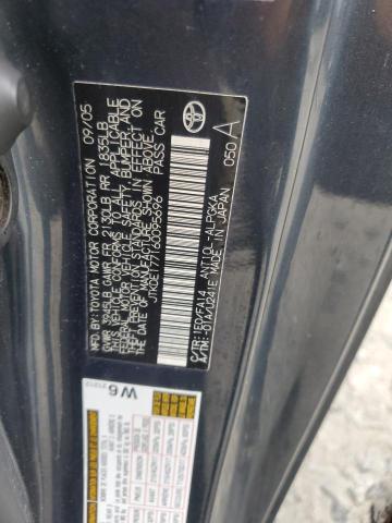 JTKDE177160095696 - 2006 TOYOTA SCION TC 灰色 照片 12