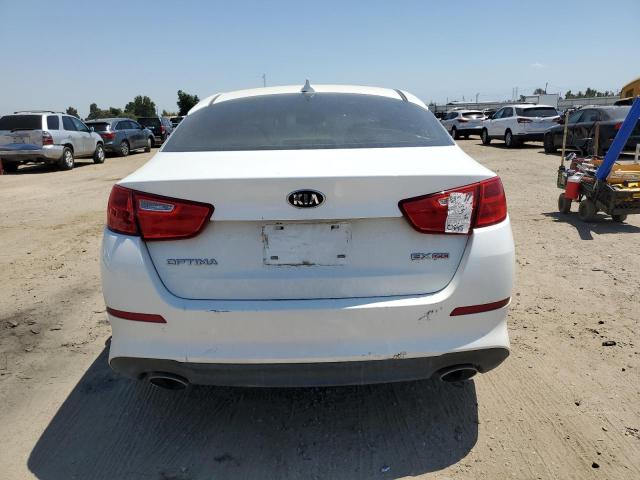 5XXGN4A74FG455296 - 2015 KIA OPTIMA EX WHITE photo 6