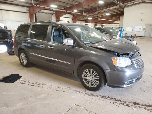 2C4RC1CG2FR597048 - 2015 CHRYSLER TOWN & COU TOURING L GRAY photo 4