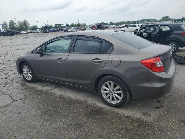 19XFB2F91CE007217 - 2012 HONDA CIVIC EXL GRAY photo 2