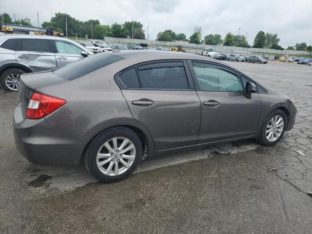 19XFB2F91CE007217 - 2012 HONDA CIVIC EXL GRAY photo 3