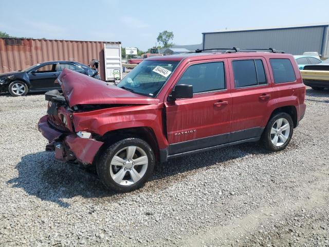 1C4NJPFB7ED853810 - 2014 JEEP PATRIOT LATITUDE RED photo 1