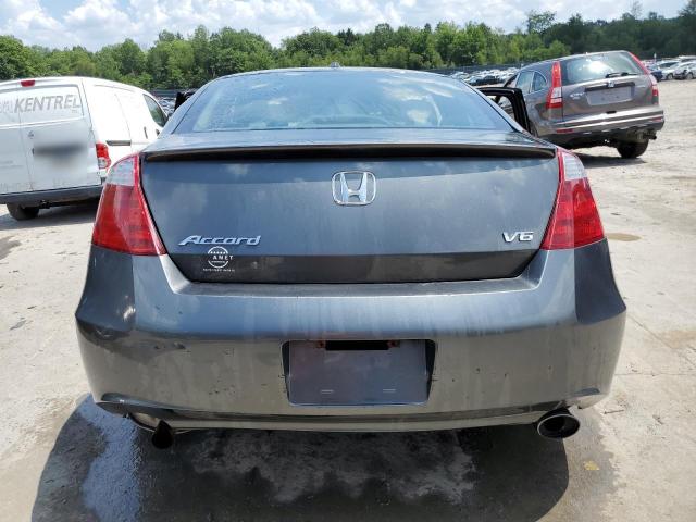 1HGCS22849A002199 - 2009 HONDA ACCORD EXL GRAY photo 6