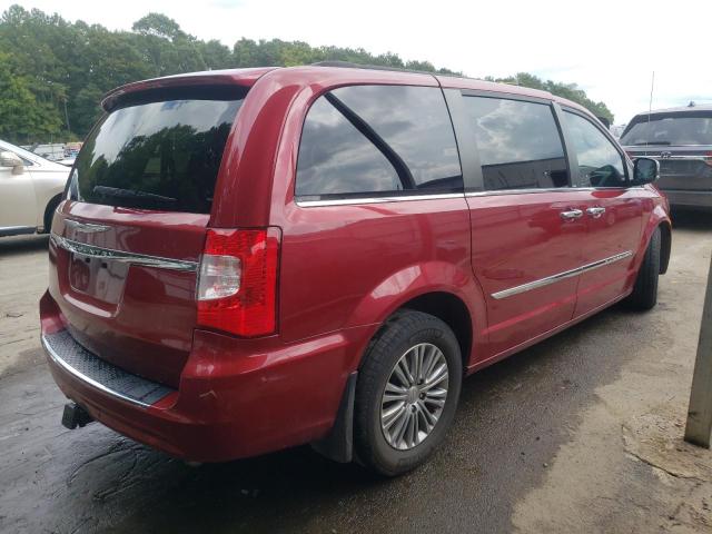 2C4RC1CG1ER228907 - 2014 CHRYSLER TOWN & COU TOURING L MAROON photo 4