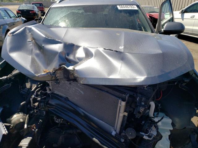 1V2JE2CA9MC219418 - 2021 VOLKSWAGEN ATLAS CROS SE ნაცრისფერი ფოტო 11