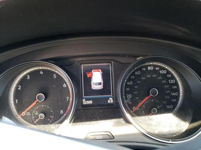 1V2JE2CA9MC219418 - 2021 VOLKSWAGEN ATLAS CROS SE ნაცრისფერი ფოტო 9