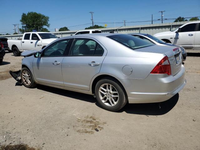 3FAHP0GA6CR218032 - 2012 FORD FUSION S SILVER photo 2