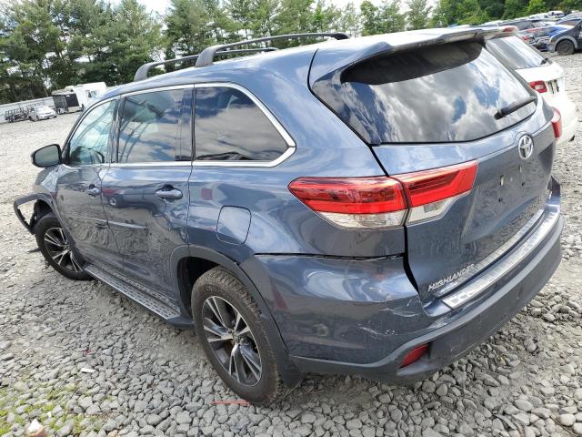 5TDBZRFH5JS496072 - 2018 TOYOTA HIGHLANDER LE BLUE photo 2