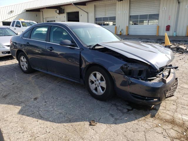 2G1WT57KX91163691 - 2009 CHEVROLET IMPALA 1LT CHARCOAL photo 4