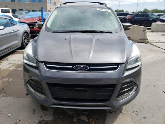 1FMCU9J97EUB98509 - 2014 FORD ESCAPE TITANIUM GRAY photo 5