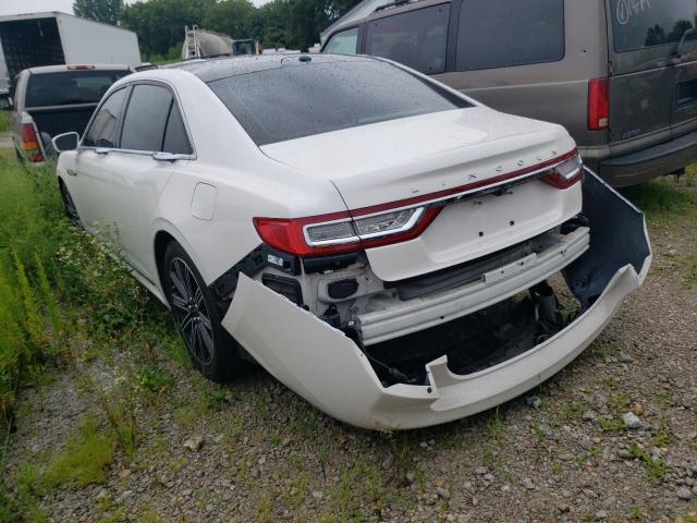 1LN6L9NP9H5601087 - 2017 LINCOLN CONTINENTA RESERVE WHITE photo 2