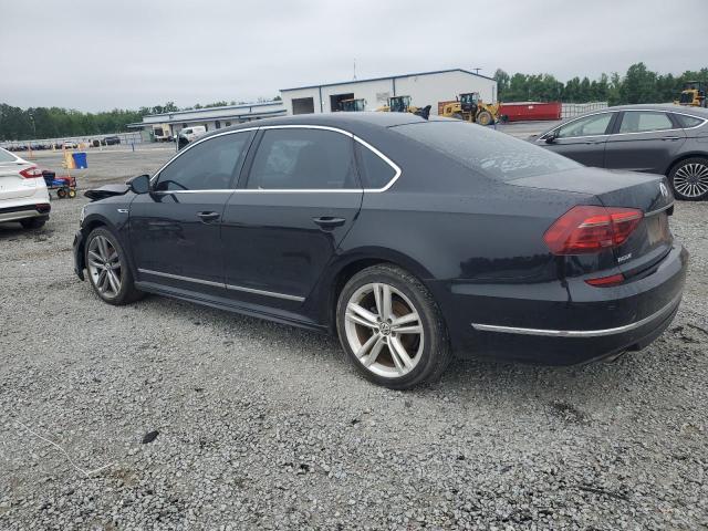 1VWDT7A31HC010702 - 2017 VOLKSWAGEN PASSAT R-LINE შავი ფოტო 2