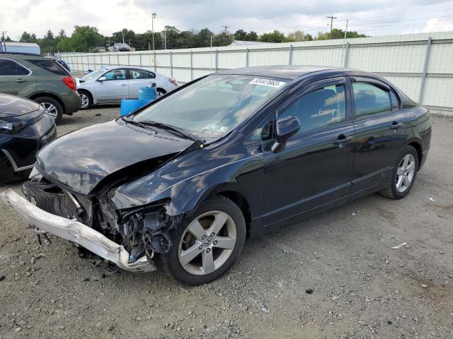 2HGFA1F69AH552989 - 2010 HONDA CIVIC LX-S أسود صورة 1