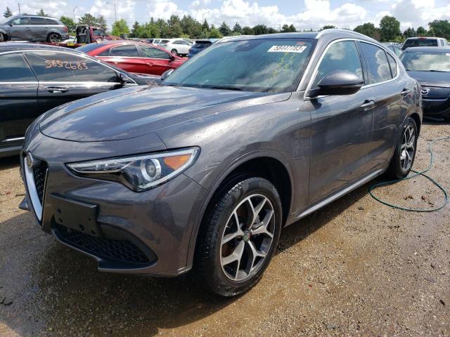 ZASPAKBN3M7D13838 - 2021 ALFA ROMEO STELVIO TI GRAY photo 1