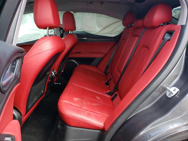 ZASPAKBN3M7D13838 - 2021 ALFA ROMEO STELVIO TI GRAY photo 10