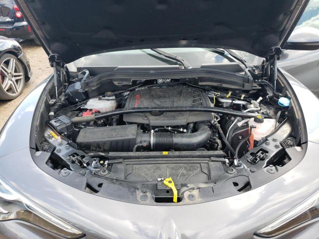 ZASPAKBN3M7D13838 - 2021 ALFA ROMEO STELVIO TI GRAY photo 11