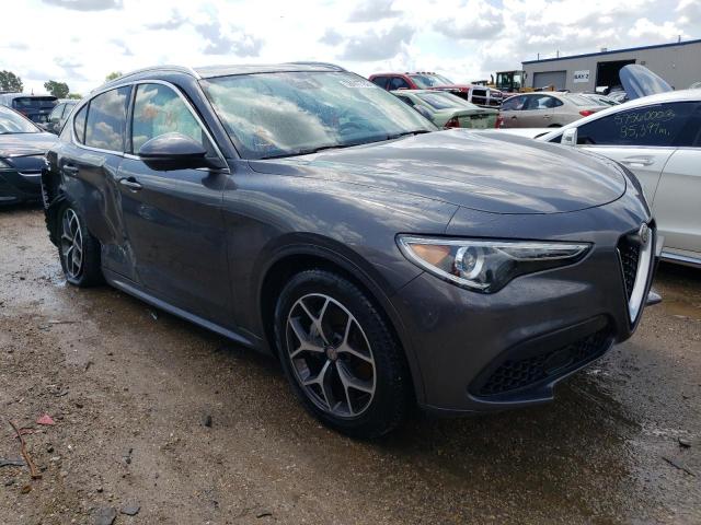 ZASPAKBN3M7D13838 - 2021 ALFA ROMEO STELVIO TI GRAY photo 4