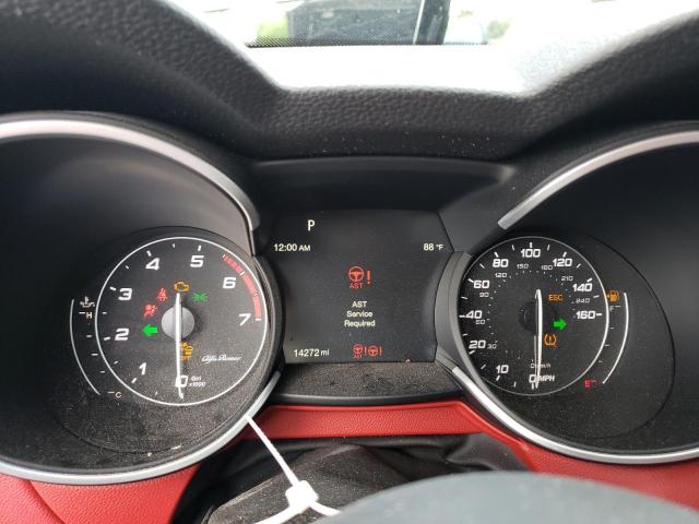 ZASPAKBN3M7D13838 - 2021 ALFA ROMEO STELVIO TI GRAY photo 9