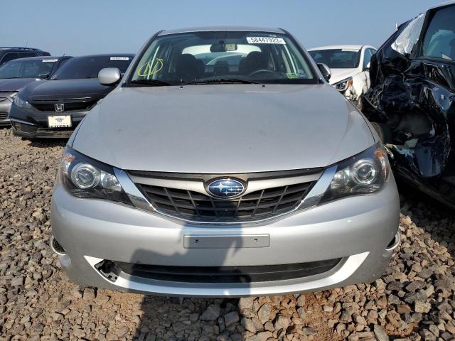 JF1GE61609H515011 - 2009 SUBARU IMPREZA 2.5I SILVER photo 5