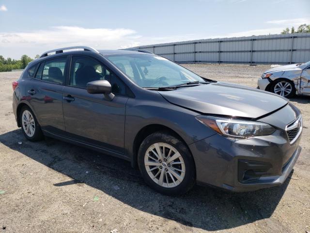 4S3GTAD60J3726452 - 2018 SUBARU IMPREZA PREMIUM PLUS GRAY photo 4