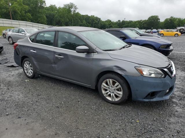 3N1AB7AP9KY441978 - 2019 NISSAN SENTRA S GRAY photo 4