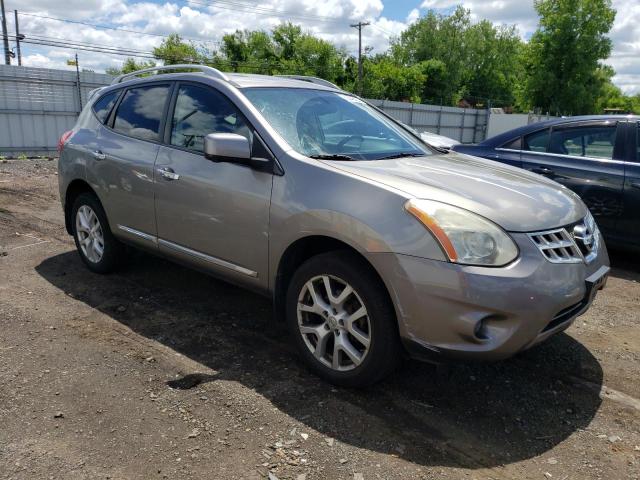 JN8AS5MV1CW356870 - 2012 NISSAN ROGUE S GRAY photo 4