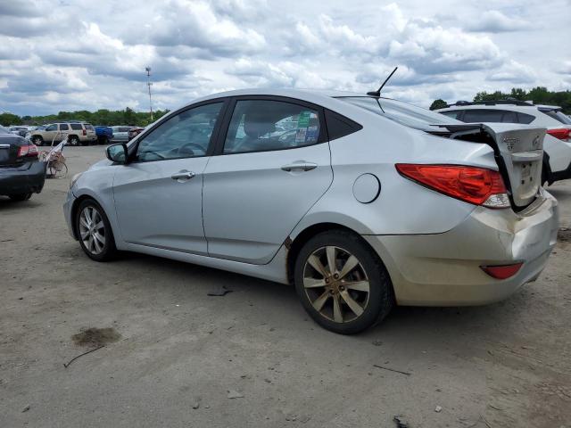 KMHCU4AE1DU278838 - 2013 HYUNDAI ACCENT GLS SILVER photo 2