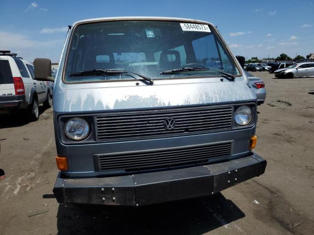 WV2YB0250EH138069 - 1984 VOLKSWAGEN VANAGON BUS BLUE photo 5