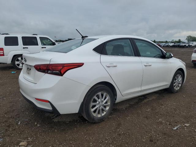 3KPC24A61NE173722 - 2022 HYUNDAI ACCENT SE WHITE photo 3