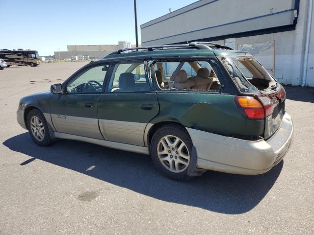 4S3BH6755Y7606158 - 2000 SUBARU LEGACY OUTBACK AWP 绿色 照片 2