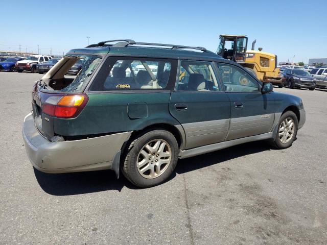 4S3BH6755Y7606158 - 2000 SUBARU LEGACY OUTBACK AWP 绿色 照片 3