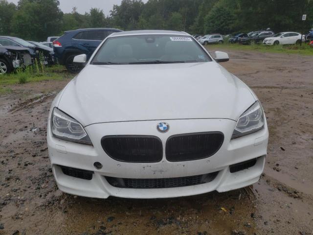 WBA6B4C56ED099049 - 2014 BMW 650 XI GRAN COUPE WHITE photo 5