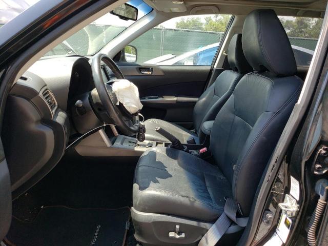 JF2SHGGC5BH749151 - 2011 SUBARU FORESTER TOURING 黑色 照片 7