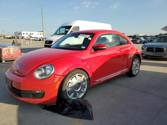 3VWJP7AT5CM662866 - 2012 VOLKSWAGEN BEETLE RED photo 1